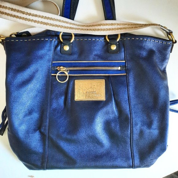 Coach Leather Poppy Bag - Picture 1 of 8